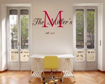 Personalized Family Last Name Monogram Personalized Family Last Name Monogram